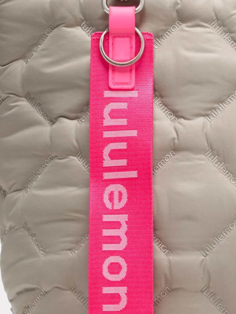 Lululemon Never Lost Keychain